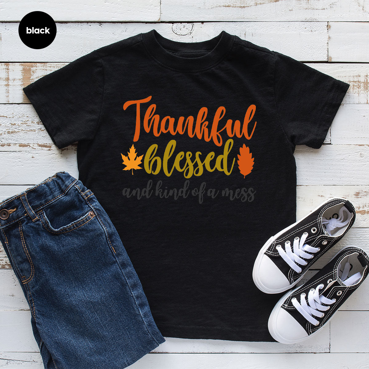 Thanksgiving Blessed Shirt, 2022 Thanksgiving T-Shirt, Thankful Blessed Shirt