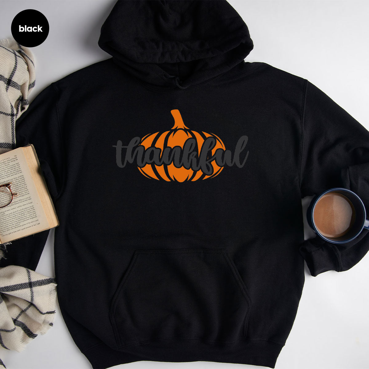 Thanksgiving 2022 Pumpkin Hoodie, Thankful Hoodie, Thanksgiving Hoodie 2022