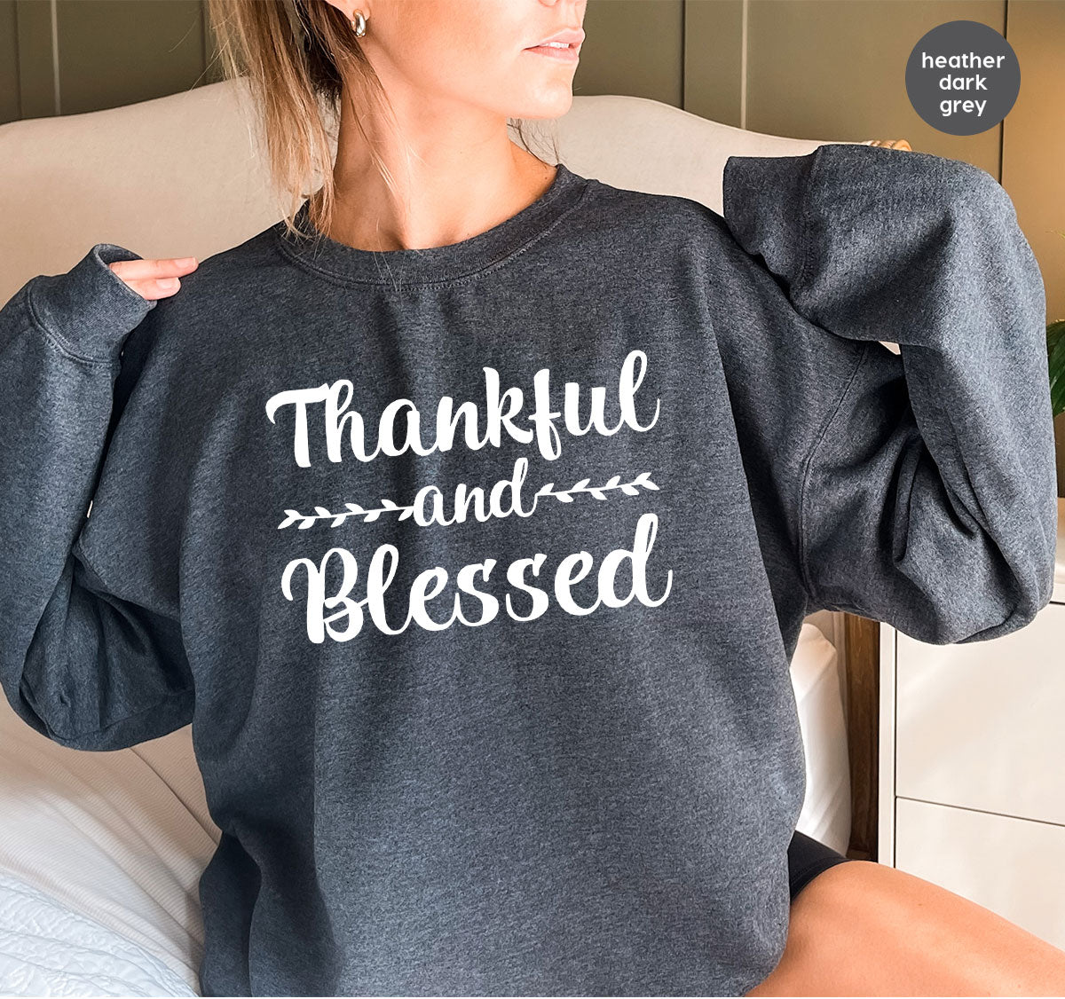 Thankful and Blessed Shirt, 2022 Thanksgiving Design T-Shirt, Thanksful Tee