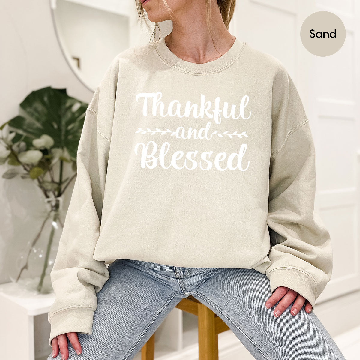 Thankful and Blessed Shirt, 2022 Thanksgiving Design T-Shirt, Thanksful Tee