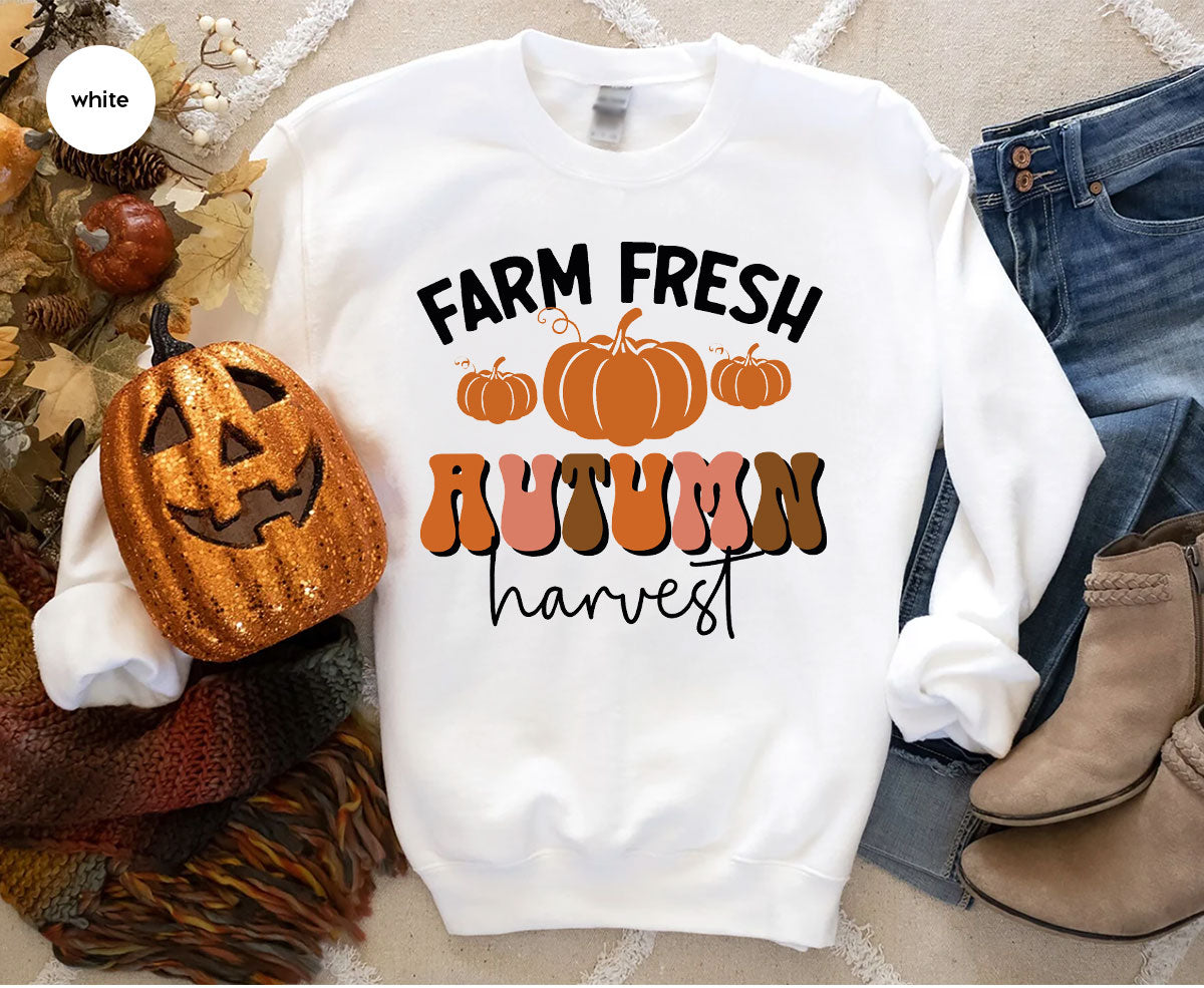 Pumpkin Harvest Hoodie, 2022 Pumpkin Hoodie, Autumn Special Hoodie and Sweatshirt