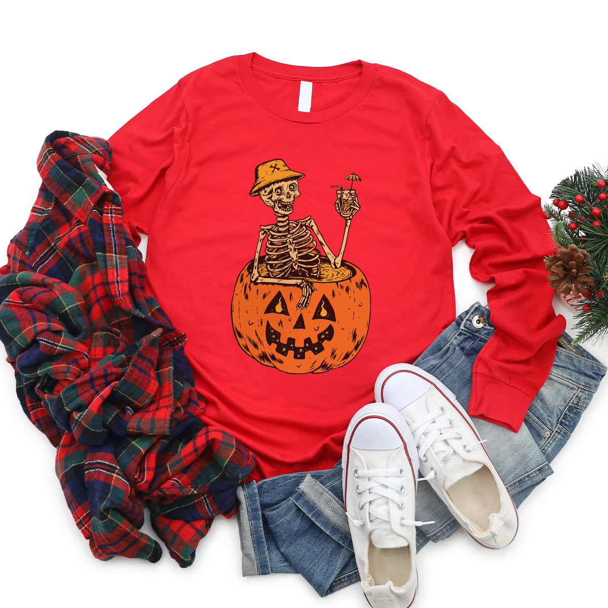 Halloween Funny Pumpkin Hoodie, Funny Halloween Sweatshirt, Horror Halloween Design