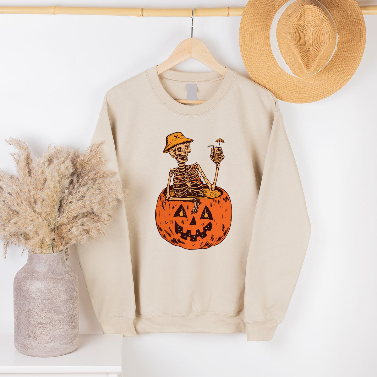 Halloween Funny Pumpkin Hoodie, Funny Halloween Sweatshirt, Horror Halloween Design