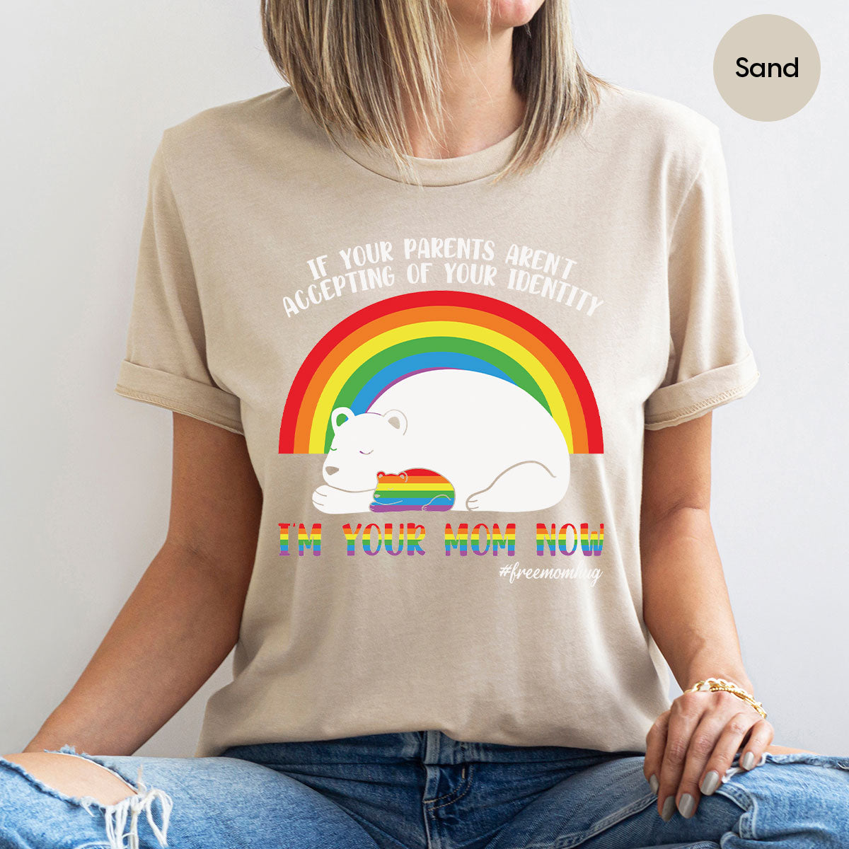 I'm Your Mom Now T-Shirt, Cute LGBT T-Shirt, LGBT Glory Tee