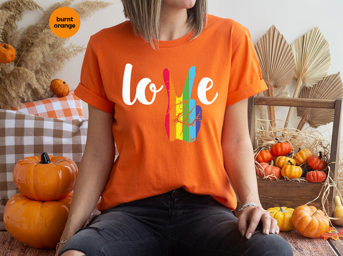 LGBT Love Shirt, LGBT Victory T-Shirt, Pride Tee, LGBT Glory Tee