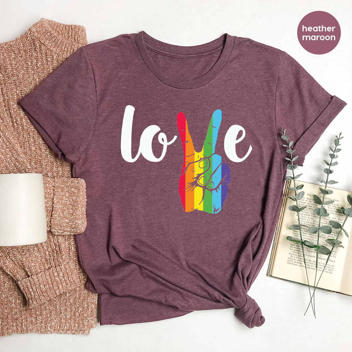 LGBT Love Shirt, LGBT Victory T-Shirt, Pride Tee, LGBT Glory Tee