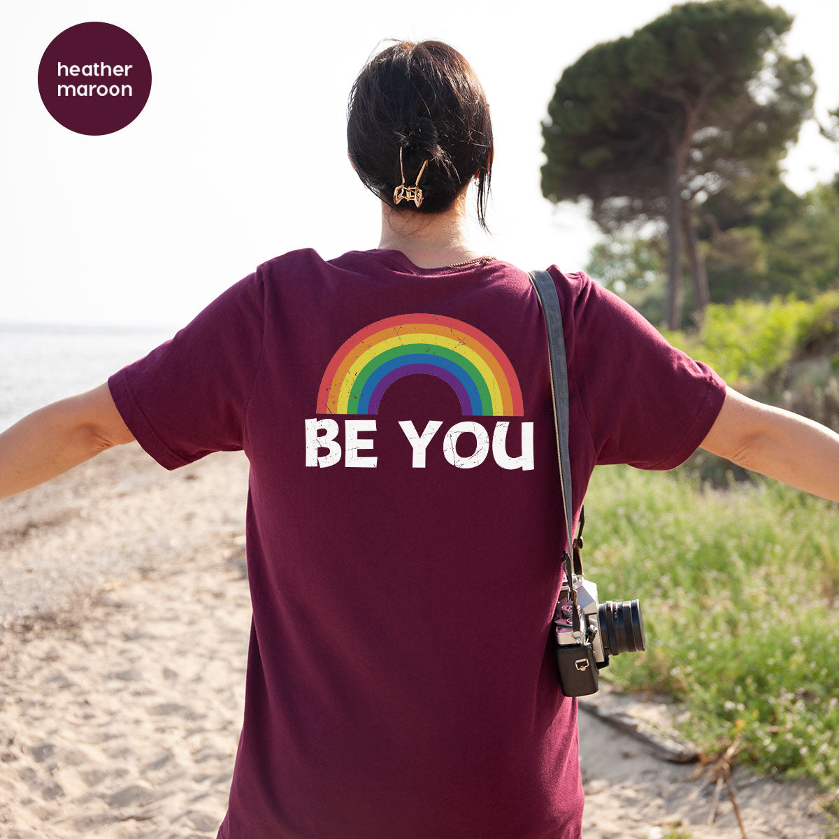 Rainbow T-Shirt, Be You Shirt, LGBT Pride Shirt, LGBT T-Shirt