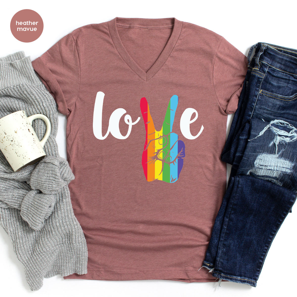 LGBT Love Shirt, LGBT Victory T-Shirt, Pride Tee, LGBT Glory Tee