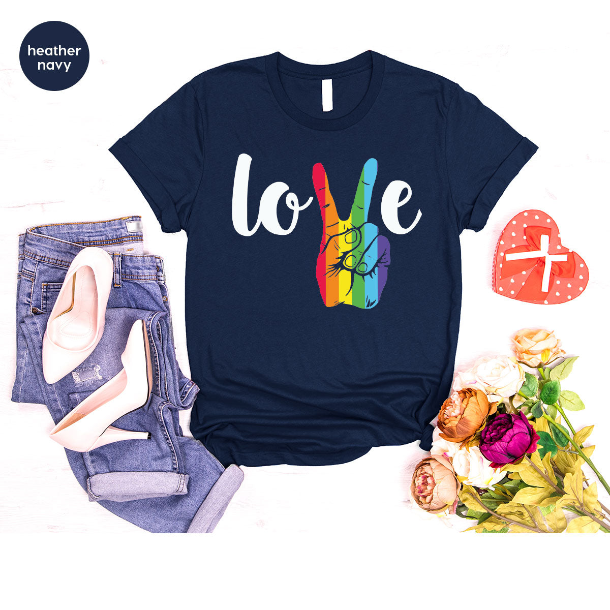 LGBT Love Shirt, LGBT Victory T-Shirt, Pride Tee, LGBT Glory Tee