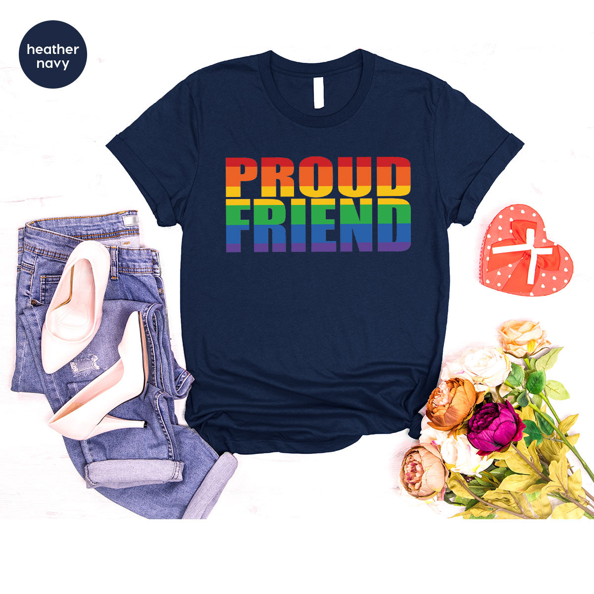 LGBT Friendship Shirt, Proud Friend T-Shirt, LGBT Gift Tee