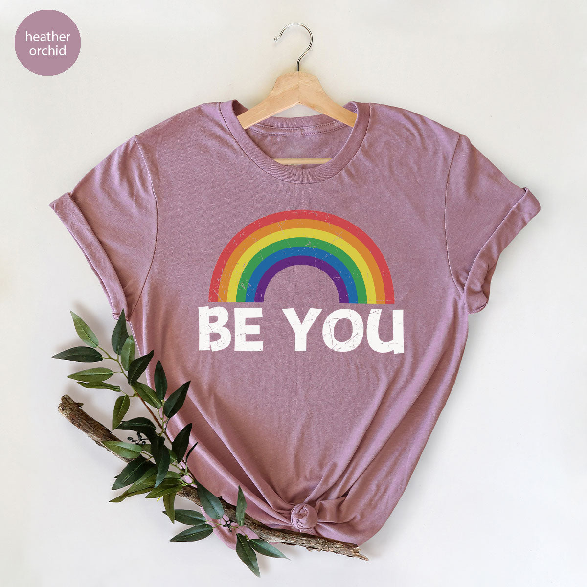 Rainbow T-Shirt, Be You Shirt, LGBT Pride Shirt, LGBT T-Shirt