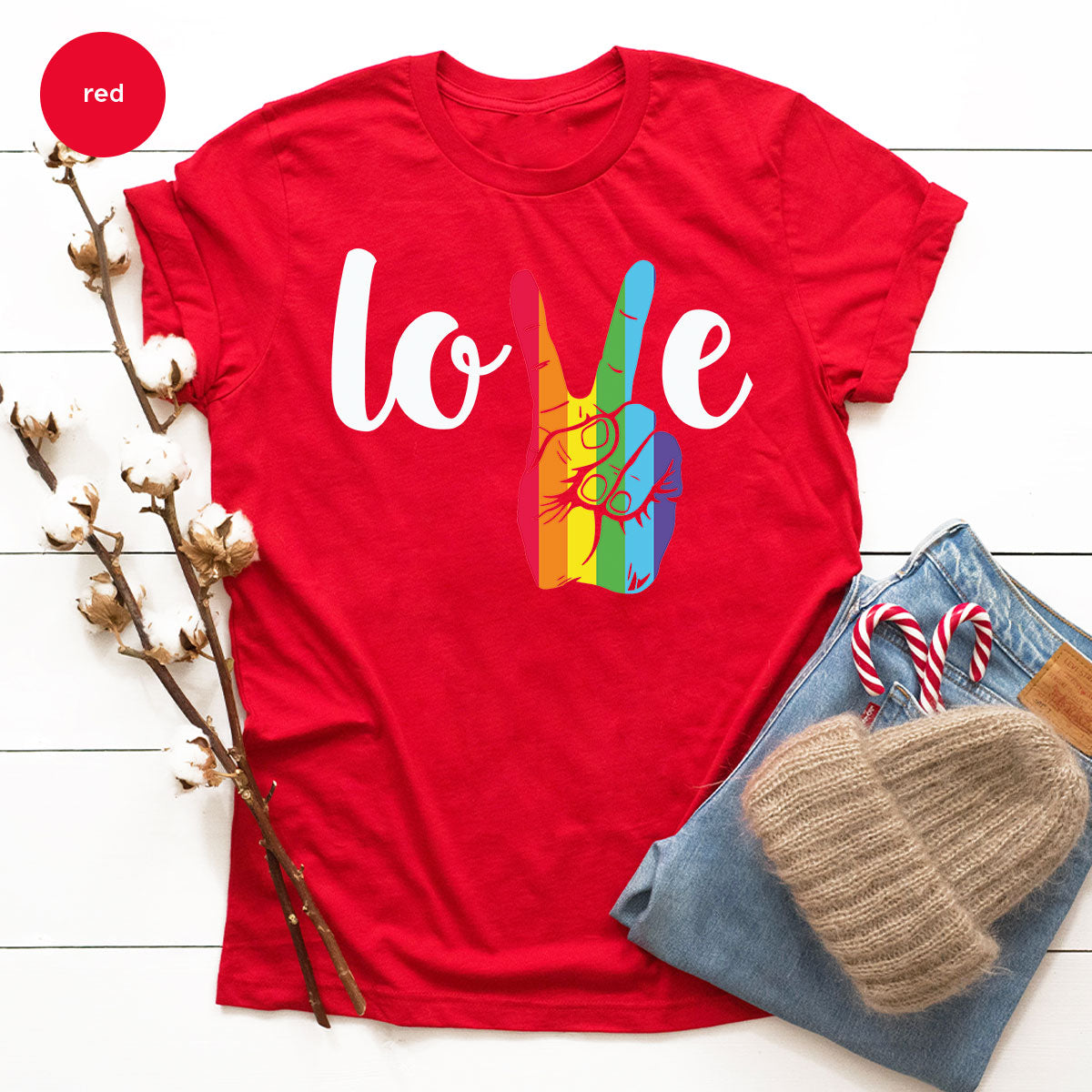 LGBT Love Shirt, LGBT Victory T-Shirt, Pride Tee, LGBT Glory Tee