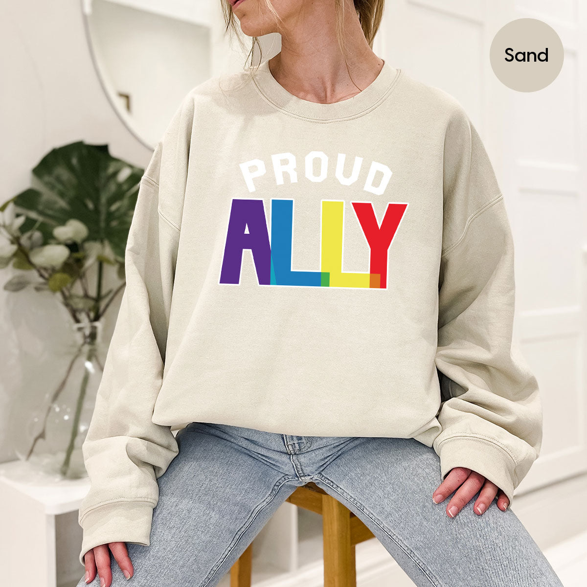 Proud Ally Shirt, LGBT Ally T-Shirt, LGBT Proud Tee