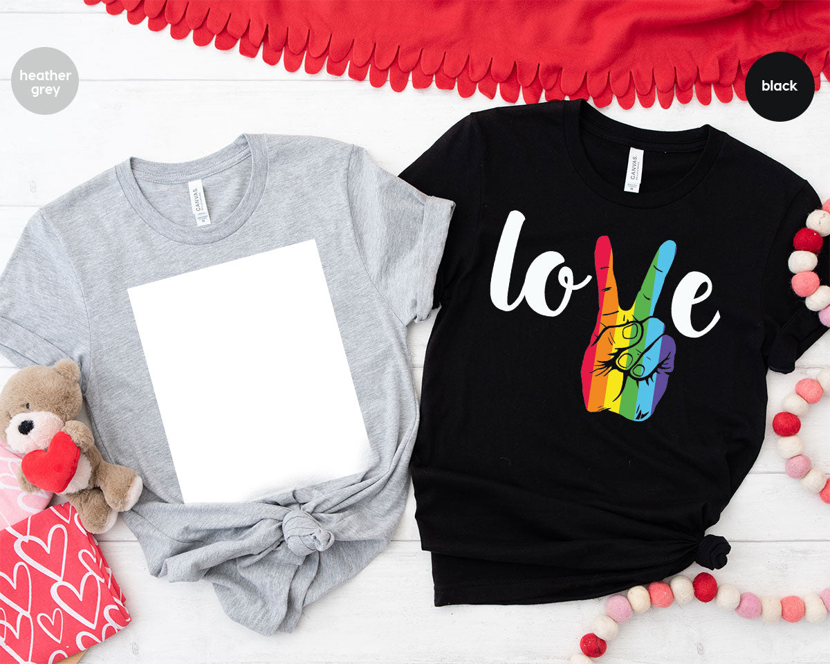 LGBT Love Shirt, LGBT Victory T-Shirt, Pride Tee, LGBT Glory Tee