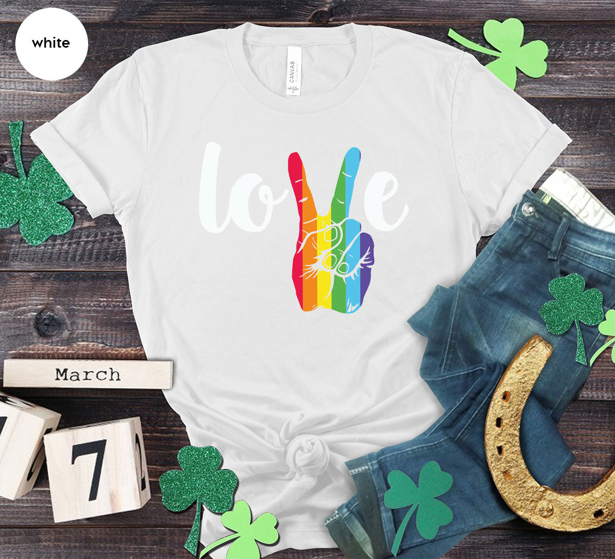 LGBT Love Shirt, LGBT Victory T-Shirt, Pride Tee, LGBT Glory Tee