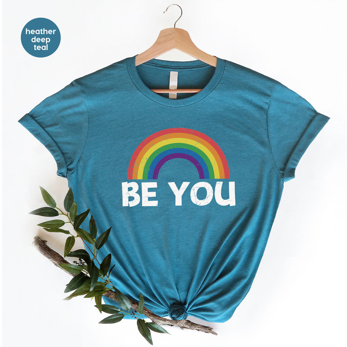 Rainbow T-Shirt, Be You Shirt, LGBT Pride Shirt, LGBT T-Shirt