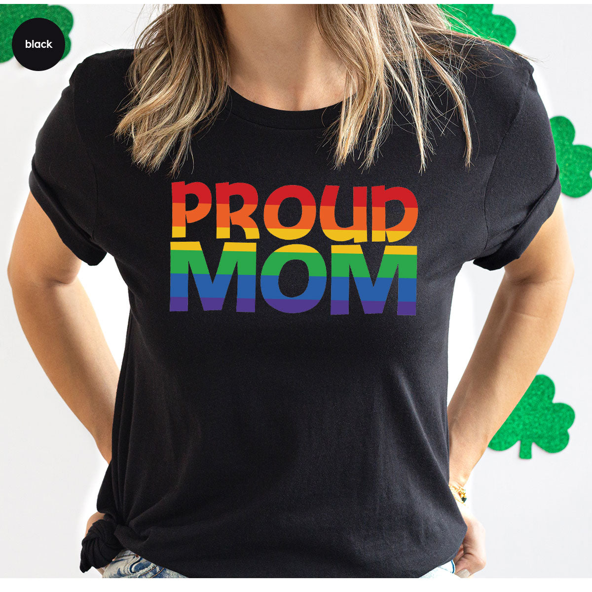 Proud Mom Shirt, LGBT Mom T-Shirt, LGBT Proud Tee