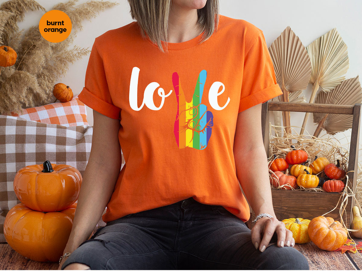 LGBT Love Shirt, LGBT Victory T-Shirt, Pride Tee, LGBT Glory Tee