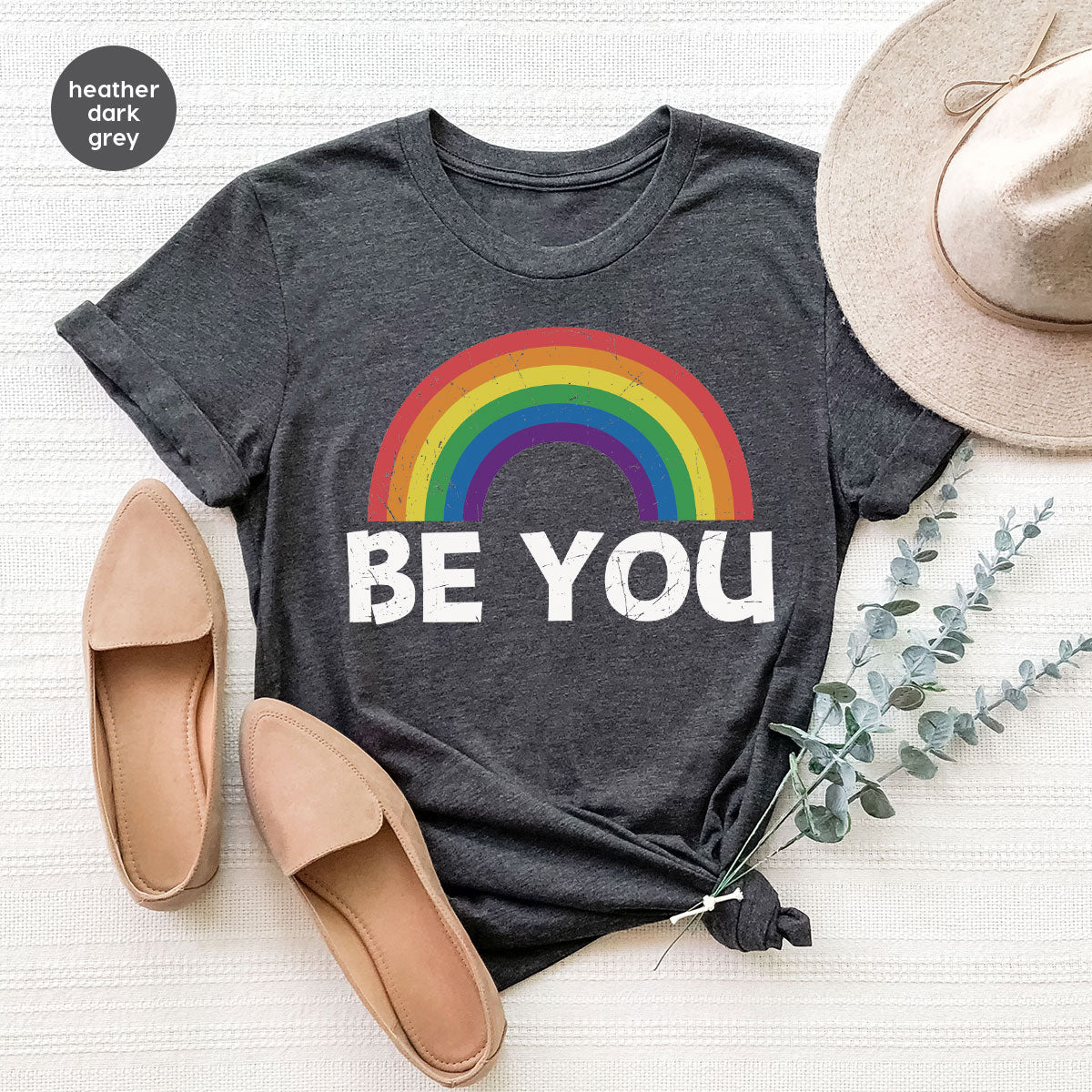 Rainbow T-Shirt, Be You Shirt, LGBT Pride Shirt, LGBT T-Shirt