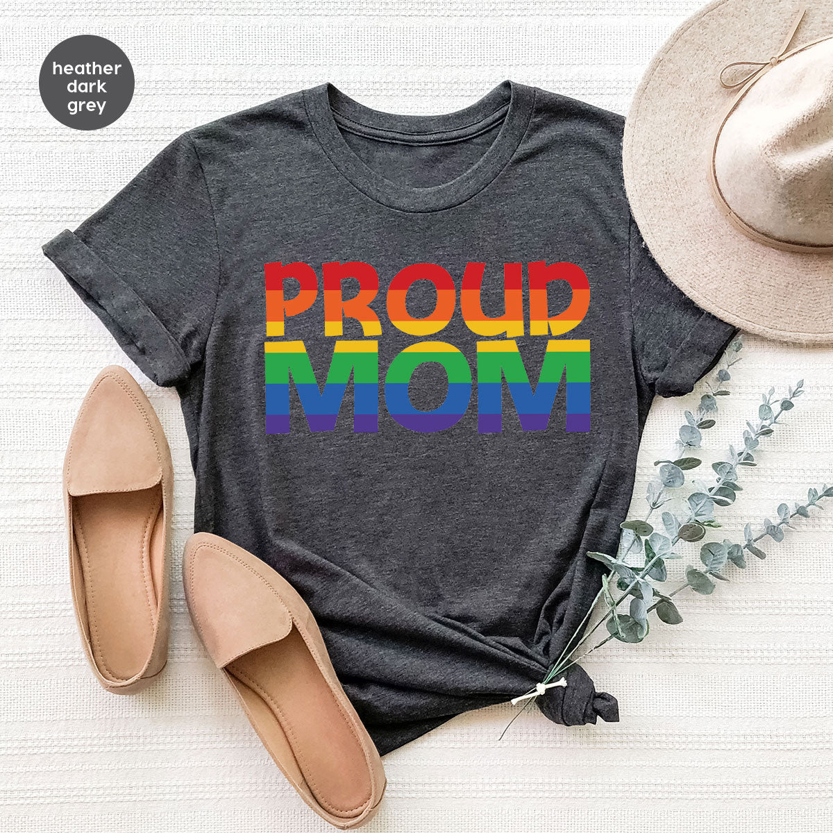 Proud Mom Shirt, LGBT Mom T-Shirt, LGBT Proud Tee