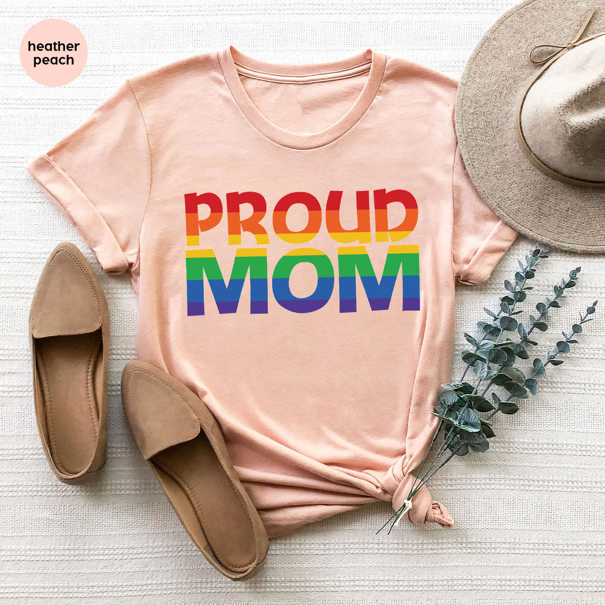 Proud Mom Shirt, LGBT Mom T-Shirt, LGBT Proud Tee