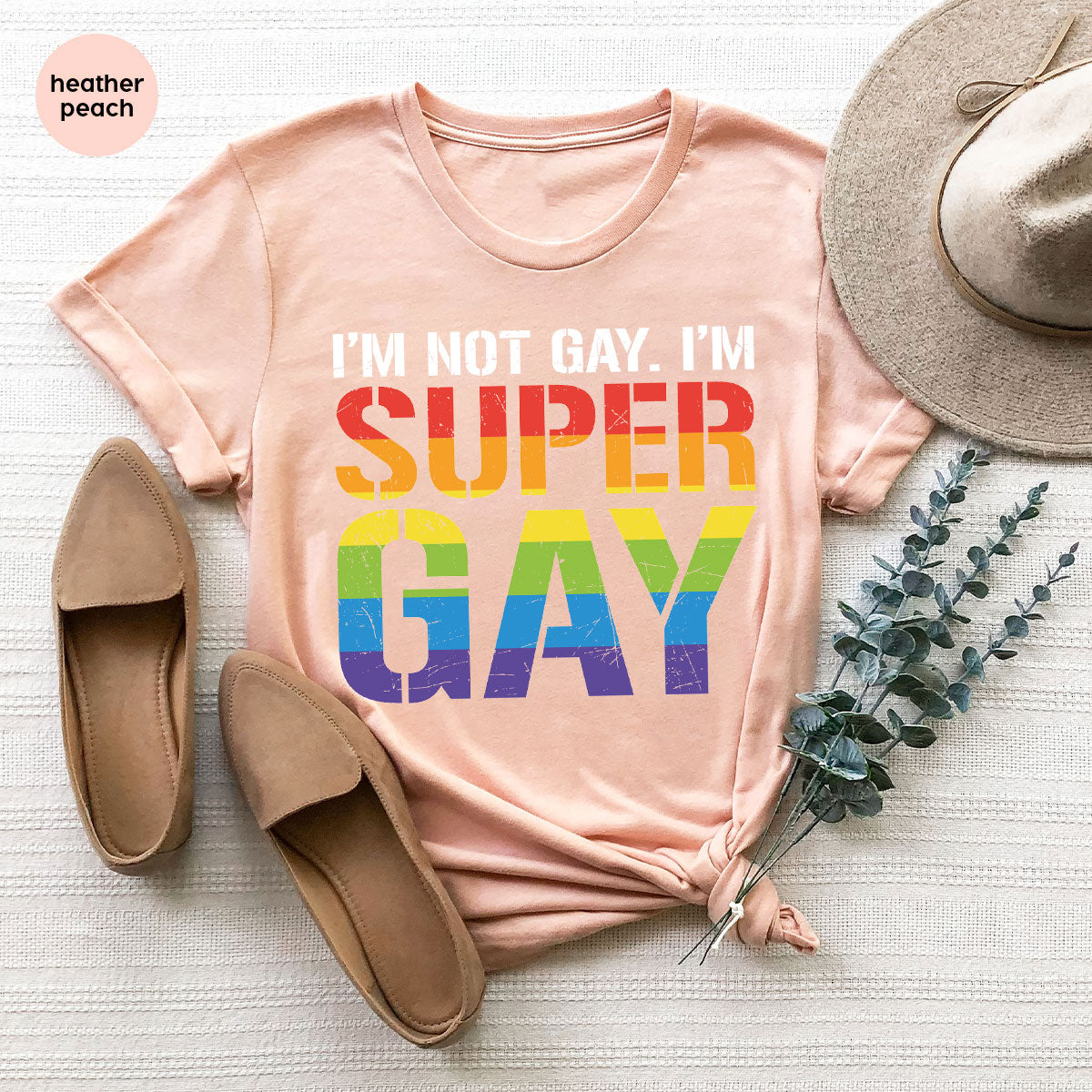 Super Gay Shirt, LGBT Power T-Shirt, Super Gay LGBT Tee