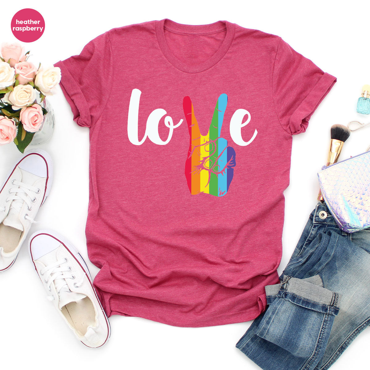 LGBT Love Shirt, LGBT Victory T-Shirt, Pride Tee, LGBT Glory Tee