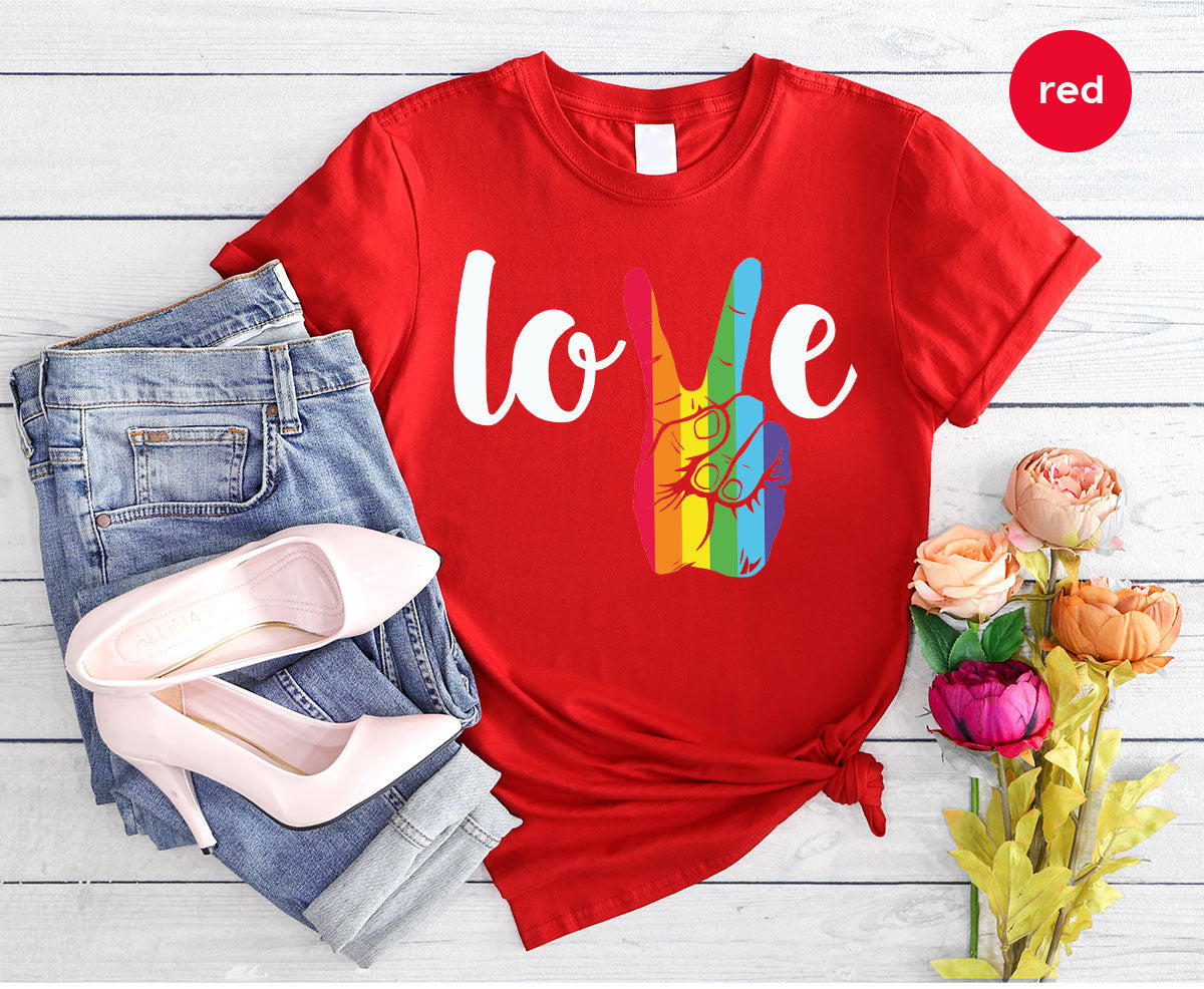 LGBT Love Shirt, LGBT Victory T-Shirt, Pride Tee, LGBT Glory Tee