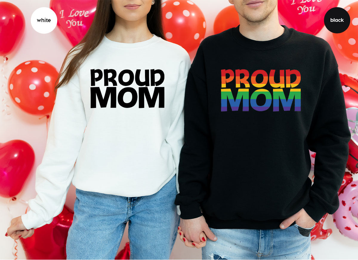 Proud Mom Shirt, LGBT Mom T-Shirt, LGBT Proud Tee