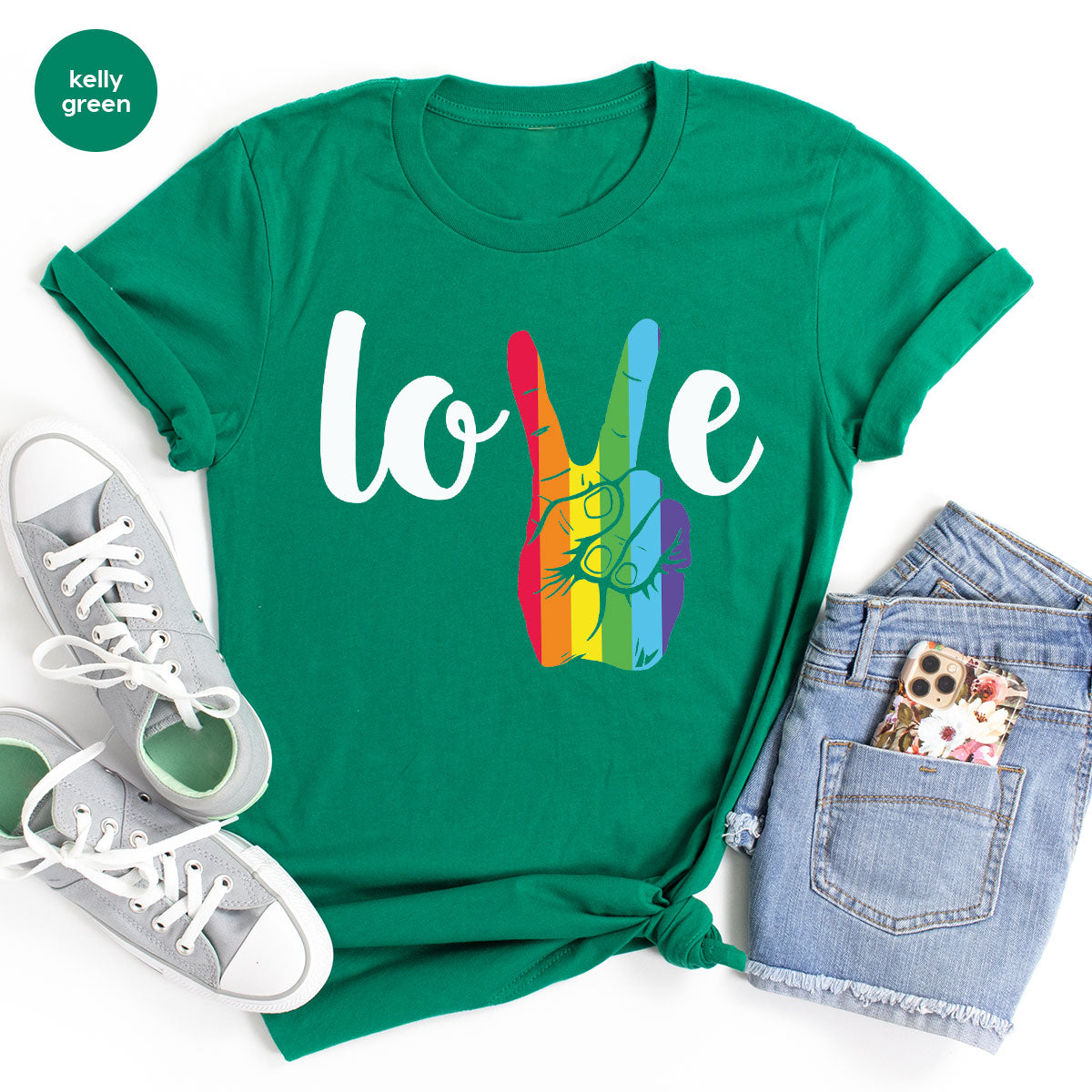 LGBT Love Shirt, LGBT Victory T-Shirt, Pride Tee, LGBT Glory Tee