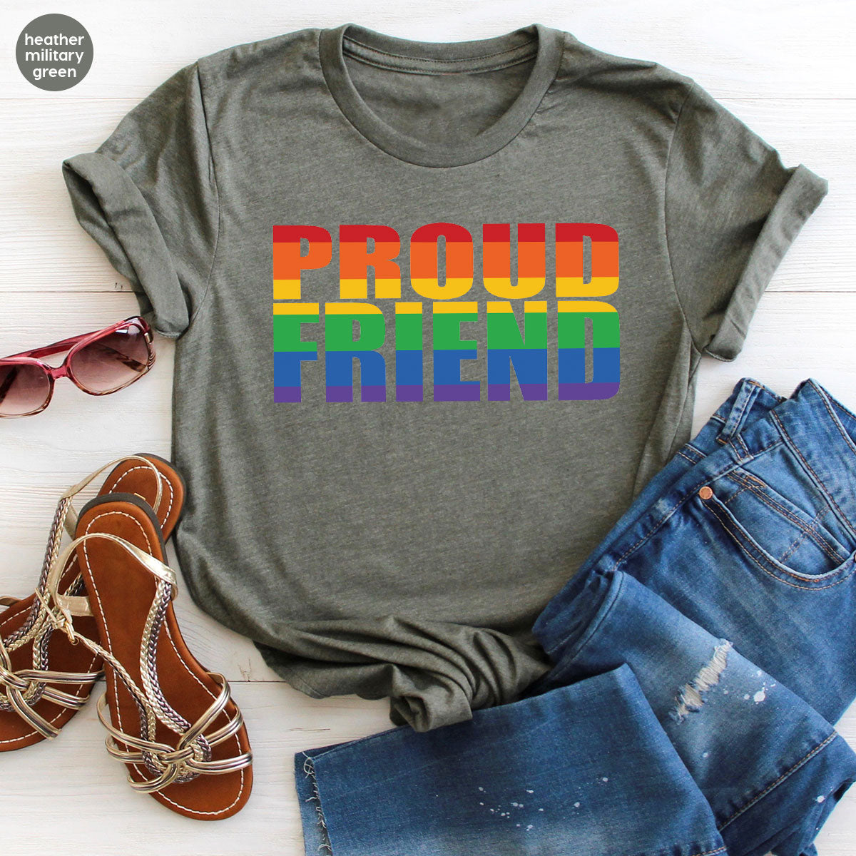 LGBT Friendship Shirt, Proud Friend T-Shirt, LGBT Gift Tee