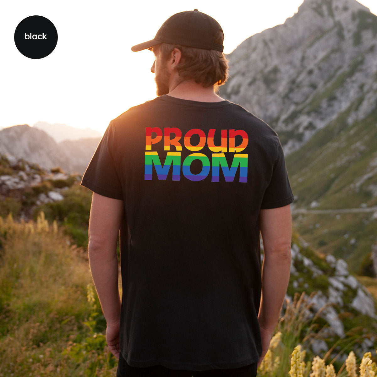 Proud Mom Shirt, LGBT Mom T-Shirt, LGBT Proud Tee