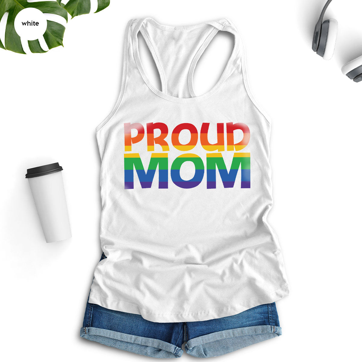 Proud Mom Shirt, LGBT Mom T-Shirt, LGBT Proud Tee