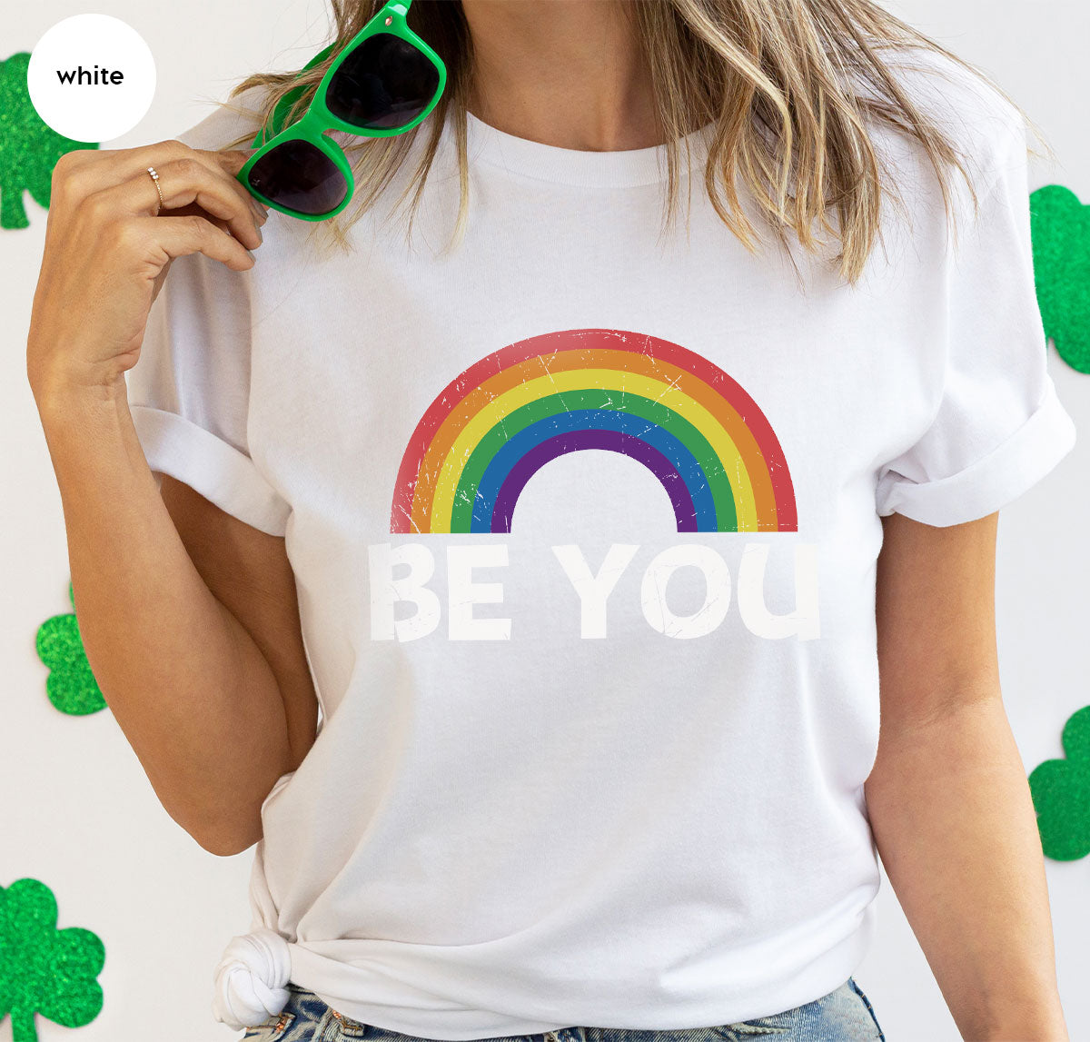 Rainbow T-Shirt, Be You Shirt, LGBT Pride Shirt, LGBT T-Shirt