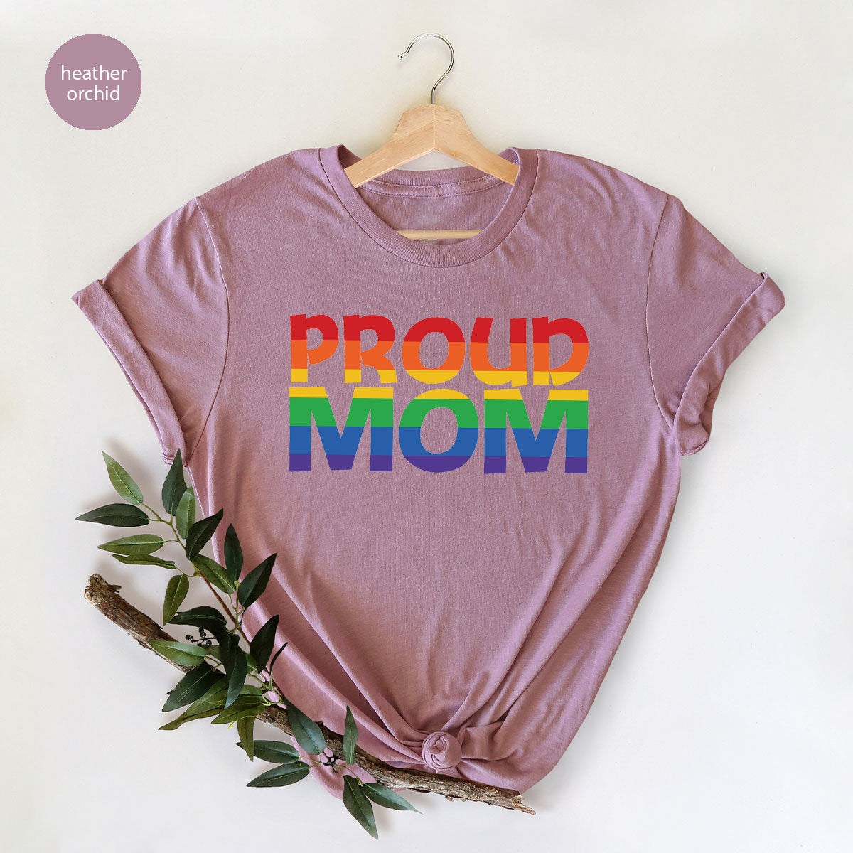 Proud Mom Shirt, LGBT Mom T-Shirt, LGBT Proud Tee