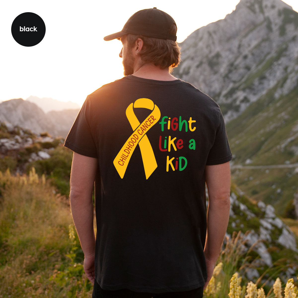 Fighting Like A Kid Shirt, Cancer Fight Shirt, Childhood Canver Fighter t-Shirt, Gift For Cancer Kids