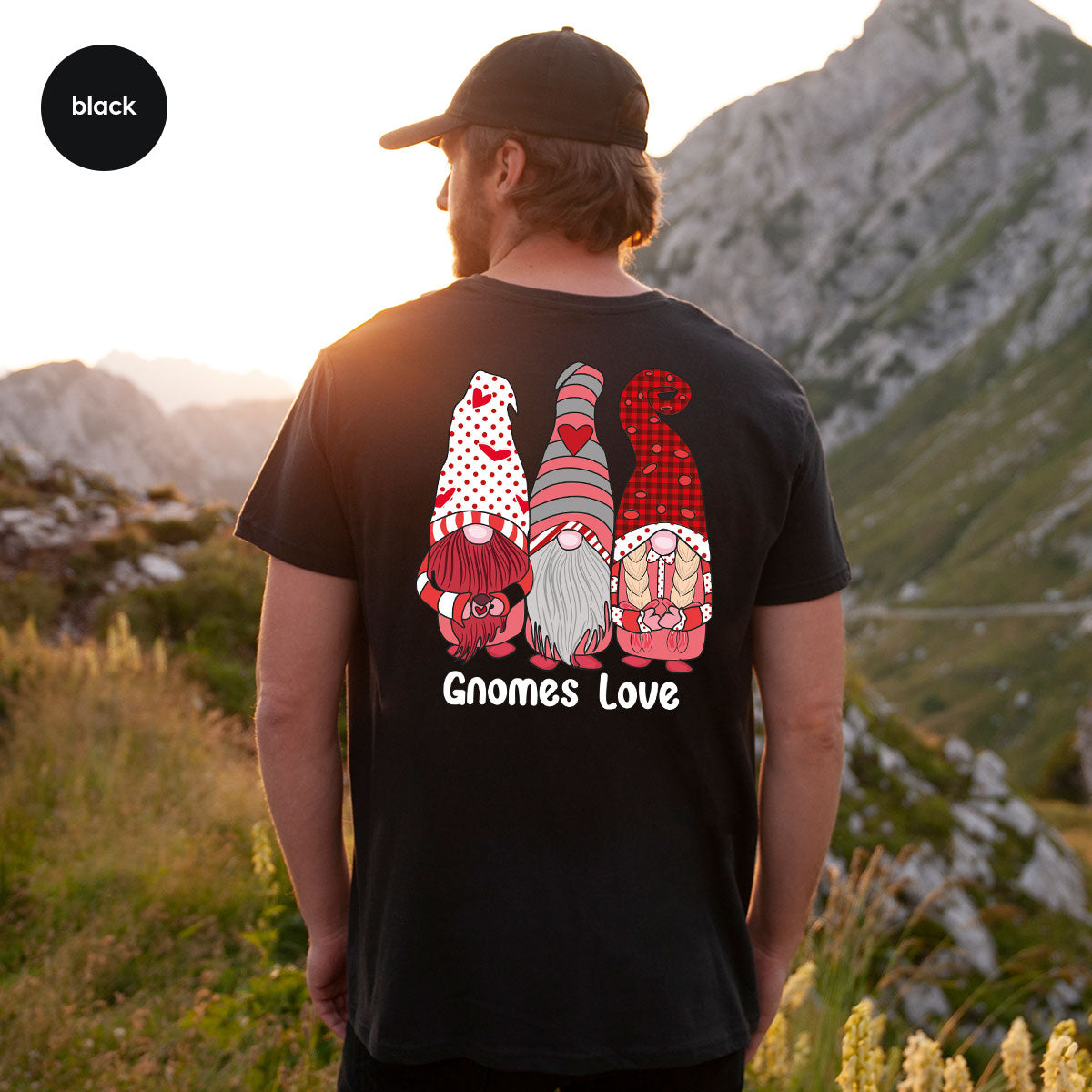 Gnomes Love Shirt, Love 4ever Shirt, Best Love T-Shirt, Valentine's Day Shirt 2023