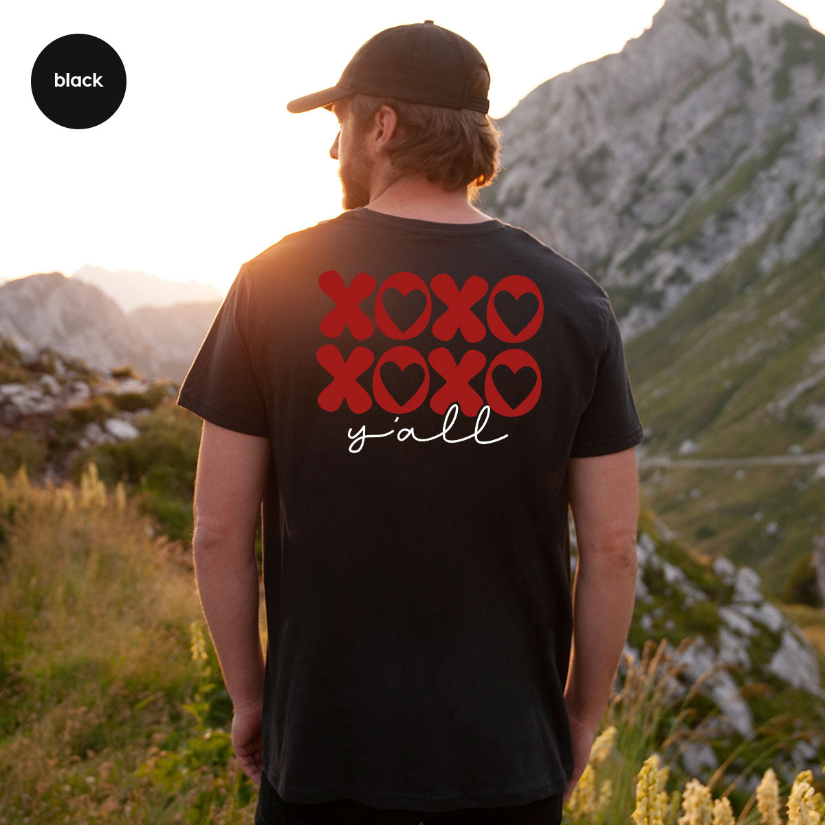 XOXO Shirt, Love Shirt, Valentine's Day T-Shirt, Couple Match Shirt