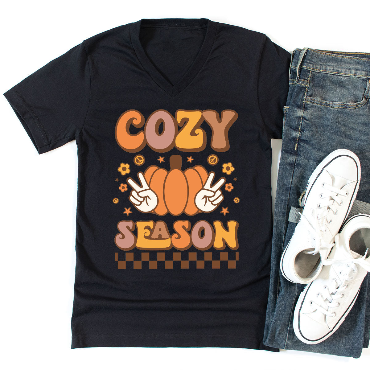 Cozy Thanksgiving Shirt, Funny Thanksgiving T-Shirt, Cozy Season Gee