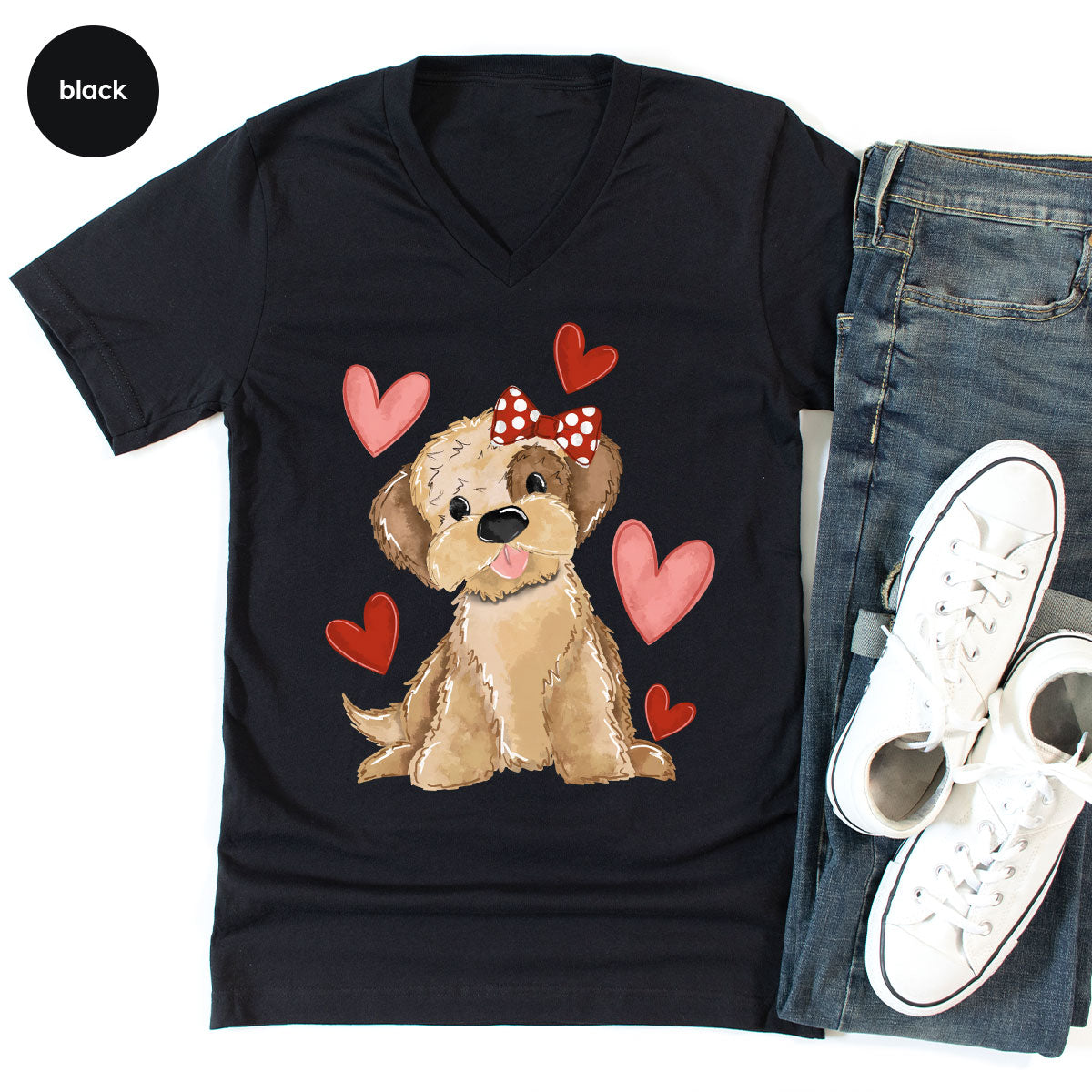 Sweet Dog Shirt, Valentine's Day Dog Lover Shirt, Pet T-Shirt, Pet Lover Tee