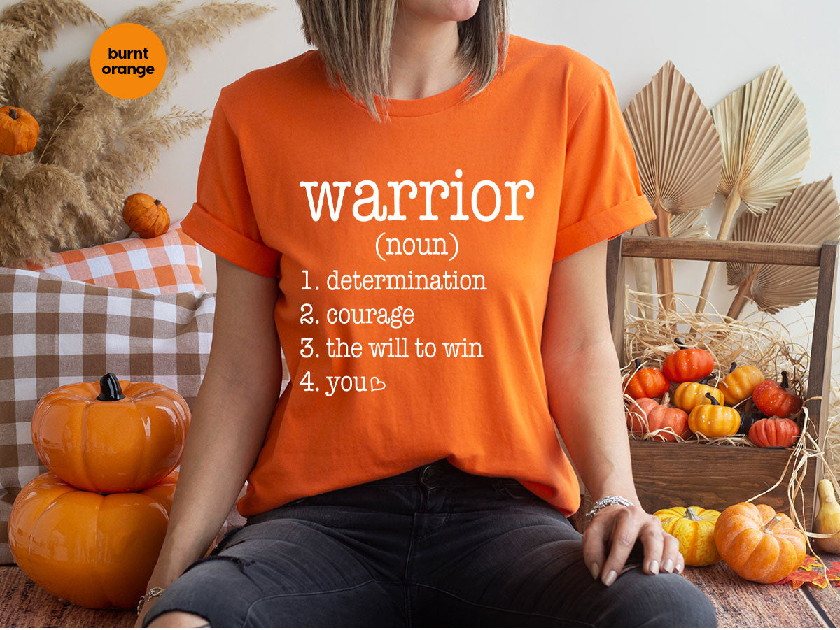 Warrior Shirt, Cancer Warrior T-Shirt, Cancer Support Shirt, Warrior Rules T-Shirt