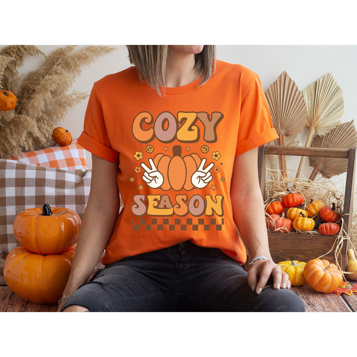 Cozy Thanksgiving Shirt, Funny Thanksgiving T-Shirt, Cozy Season Gee