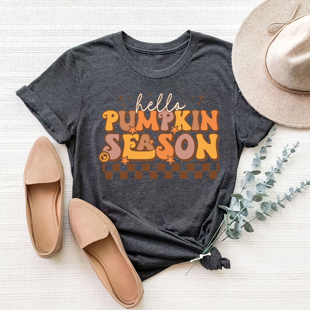 Pumpkin Season Shirt, Thanksgiving 2022 Shirt, Thanksgiving Pumpkin Design Tee