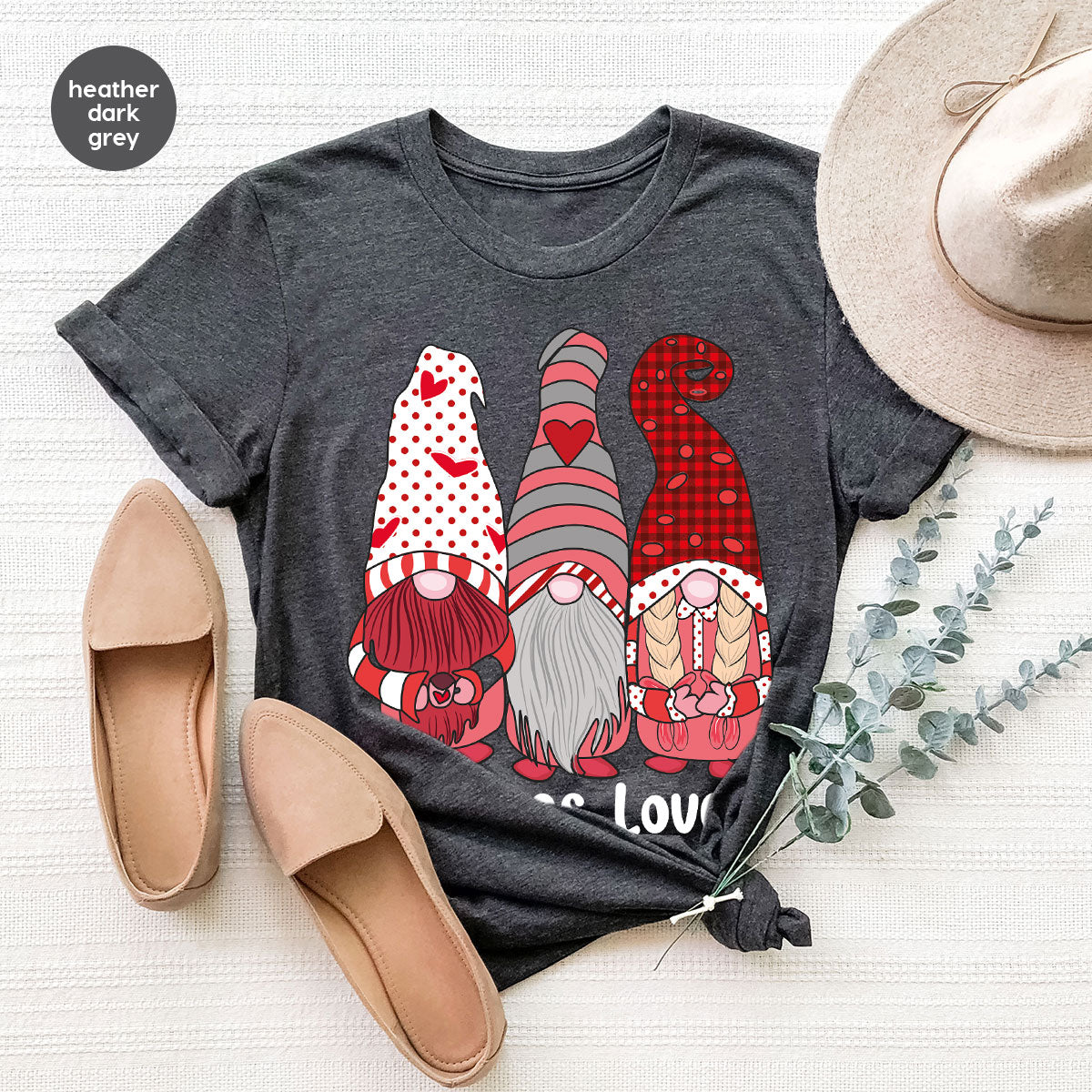 Gnomes Love Shirt, Love 4ever Shirt, Best Love T-Shirt, Valentine's Day Shirt 2023