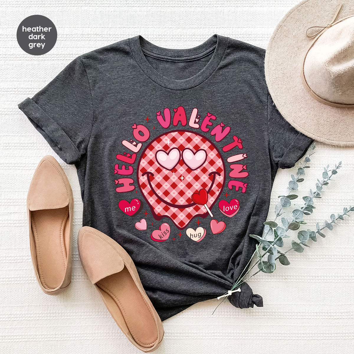 Hello Valentine Shirt, Valentine's Day Love Shirt, Gift for My Love T-Shirt