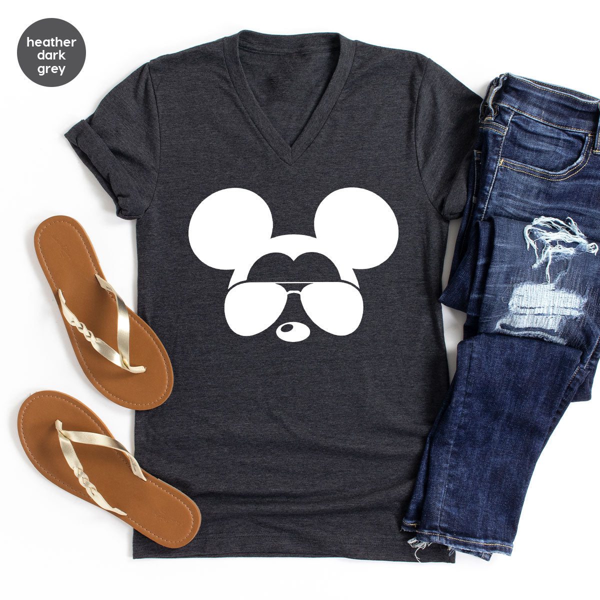 Disney Sweatshirt, Disney Mickey Graphic Tee for Kids, Disney Gift for Kids, Mickey Silhouette Unisex Shirt, Disney Family Shirt