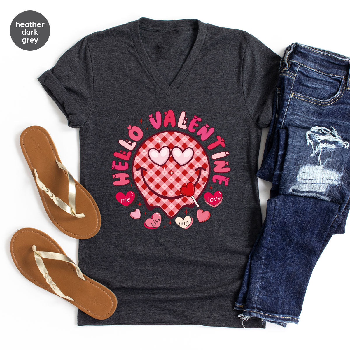 Hello Valentine Shirt, Valentine's Day Love Shirt, Gift for My Love T-Shirt