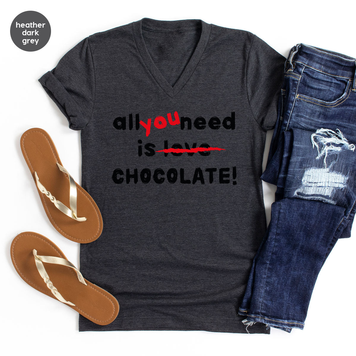 Anti Love Shirt, Chocolate T-Shirt, Anti Valentine's Day T-Shirt