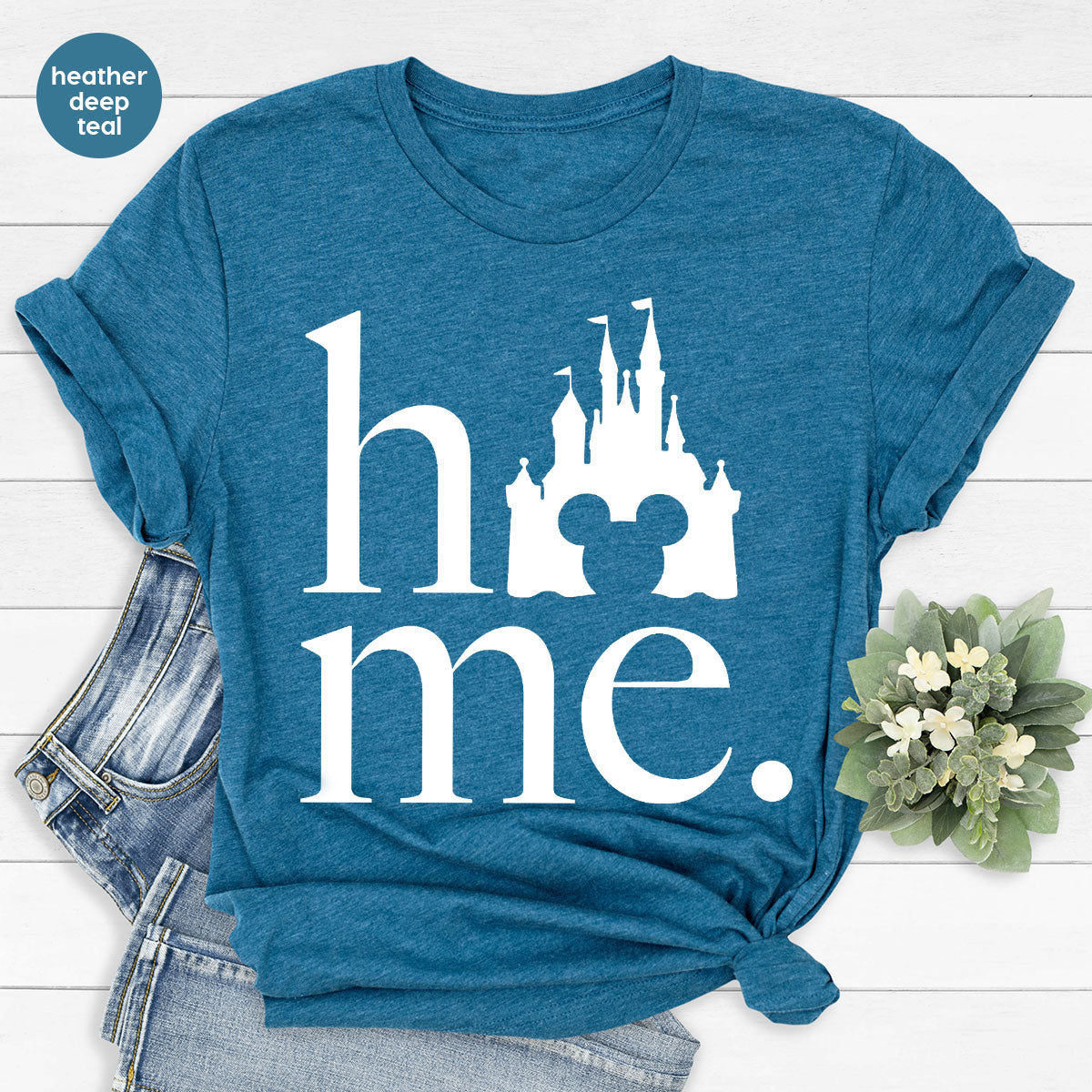 Disney Shirt, Disney Family Shirt, Disney Home Sweatshirt, Disney World Shirt, Disney Castle Graphic Tee for Kids, Disneyland Shirt