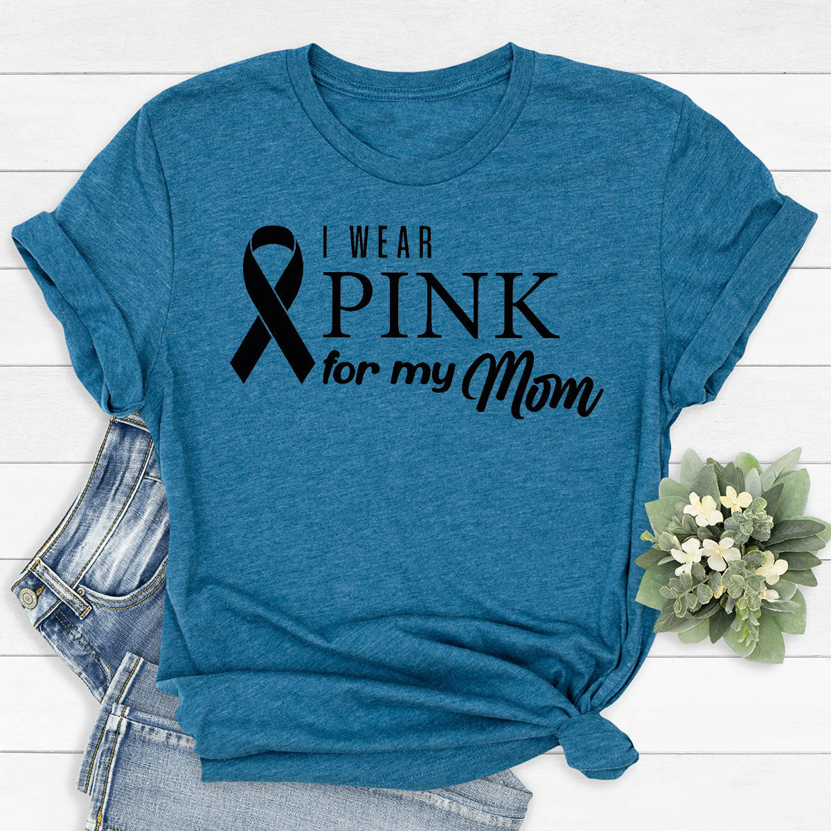 Long Sleeve Breast Cancer Survivor Shirt, Cancer Awereness Shirt, Wear Pink For Breast Cancer Sweatshirt